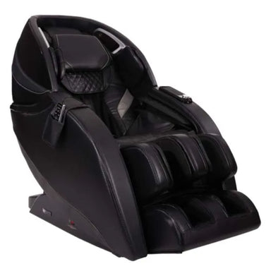 Infinity Evolution Max 4D Massage Chair Certified Pre-Owned Black Variant Front Angled View On White Background
