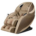 Infinity Evolution Max 4D Massage Chair Certified Pre-Owned Bronze Variant Front Angled View On White Background