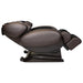 Infinity IT-8500 Plus Massage Chair Brown Variant Side View In Fully Reclined Position On White Background