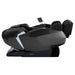 Infinity Imperial Chair For Massage Black Variant Side View In Fully Reclined Position On White Background