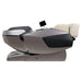 Infinity Imperial Massage Chair Certified Pre-Owned Dark Gray Or Tan Variant Side View In A Fully Reclined Position On White Background