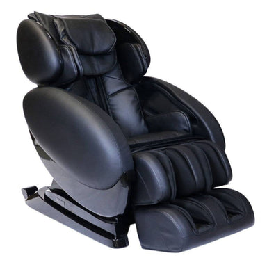 Infinity It-8500 Massage Chair CPO Black Variant Front Angled View On White Background