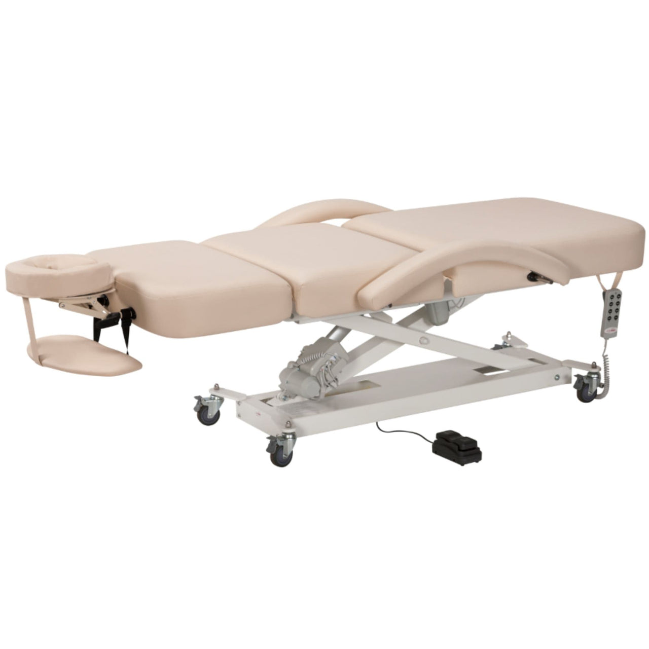 Infinity Massage Table Fully Reclined With Clean Background