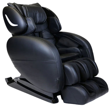Infinity Smart Chair X3 3D4D Massage Chair Black Variant Front Angled View On White Background