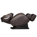 Infinity Smart Chair X3 Massage Chair Brown Variant Side View With Fully Reclined Position On White Background