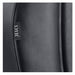 Ink 3-Motors Medical Spa Chair Close-Up View Of Black Upholstery With Brand Name