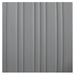 Kingston Hydraulic Barber Chair Close Up View Of Gray Upholstered Backrest