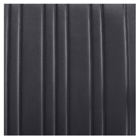 Thumbnail for Kingston Hydraulic Professional Barbershop Chair Close Up View Of Black Upholstered Backrest