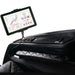 Kizuna M688 Massage Chair Black-Gray Variant Close-Up View Of The Touchscreen Controller And Wireless Charging Pad