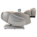 Kyota Hatsumei M900 4D AI Chair Gray Tan Variant Side View In A Fully Reclined Position On White Background