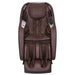 Kyota Joubu M880 4D Zero Gravity Massage Chair Black-Dark Brown Variant Front View On White Background