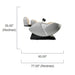 Kyota Joubu M880 4D Zero Gravity Massage Chair Showing The Complete Measurement
