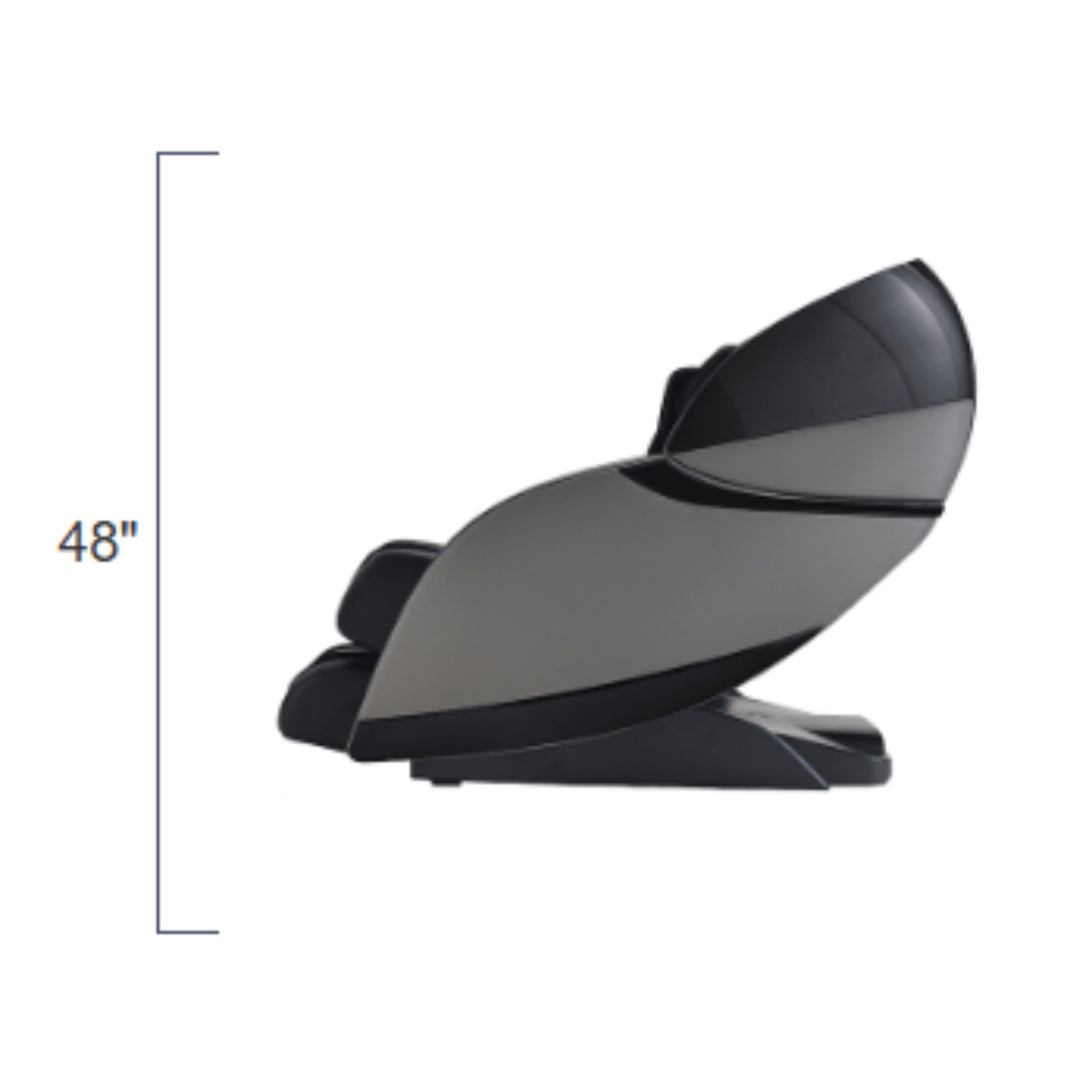 Kyota Kansha Massage Chair M878 Showing The Height Measurement