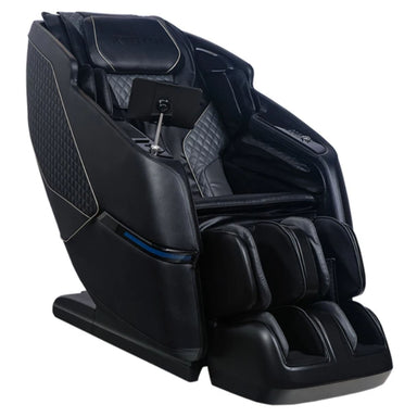 Kyota Kizuna M688 Chair Black-Gray Variant Front Left Angled View On White Background