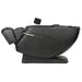 Kyota M338 Massage Chair Black Variant Right Side View In Fully Reclined On White Background