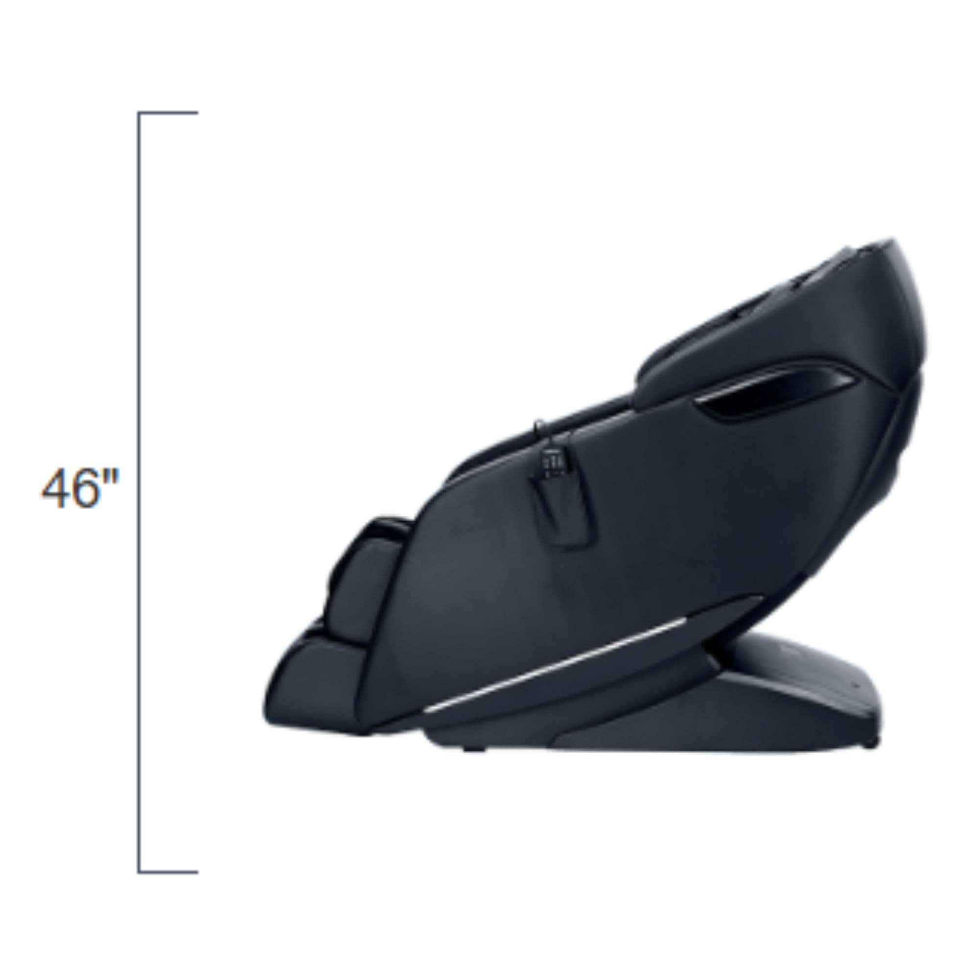 Kyota M380 Genki Massage Chair Showing The Height Measurement
