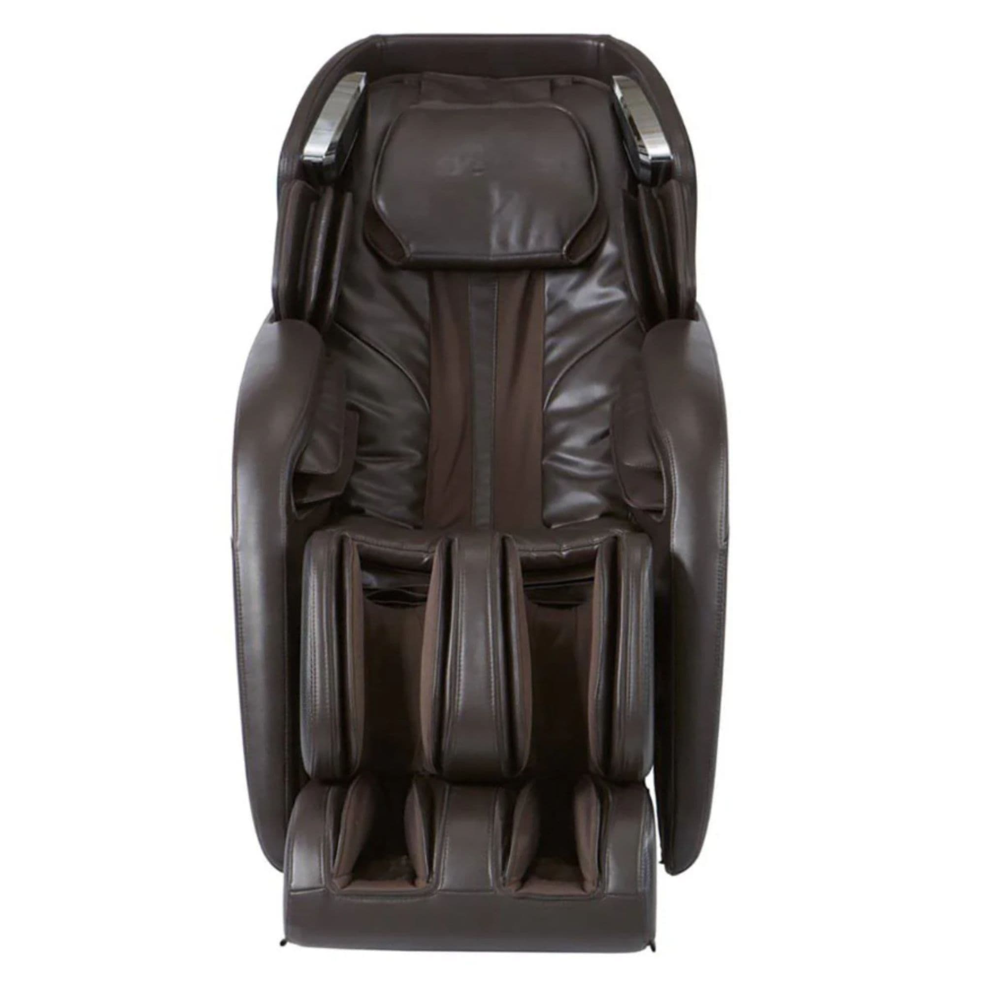 Kyota M673 Massage Chair Brown Variant Front View On White Background