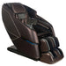 Kyota M688 Massage Chair Brown-Gray Variant Front Left Angled View On White Background