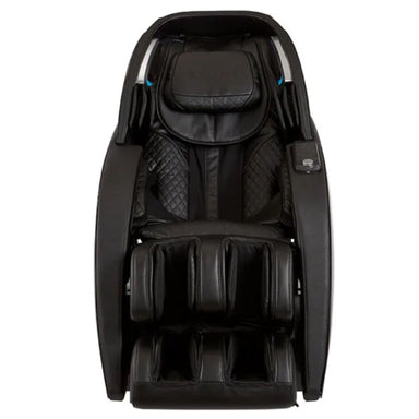 Kyota M898 4D Zero Gravity Massage Chair Black Variant Front View On White Background