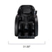 Kyota Nokori M980 Syner-D Massage Chair Certified Pre-Owned Showing The Front Width Measurement