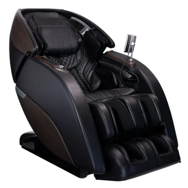 Kyota Nokori Syner-D Massage Chair M980 Black Variant Front Angled View On White Background
