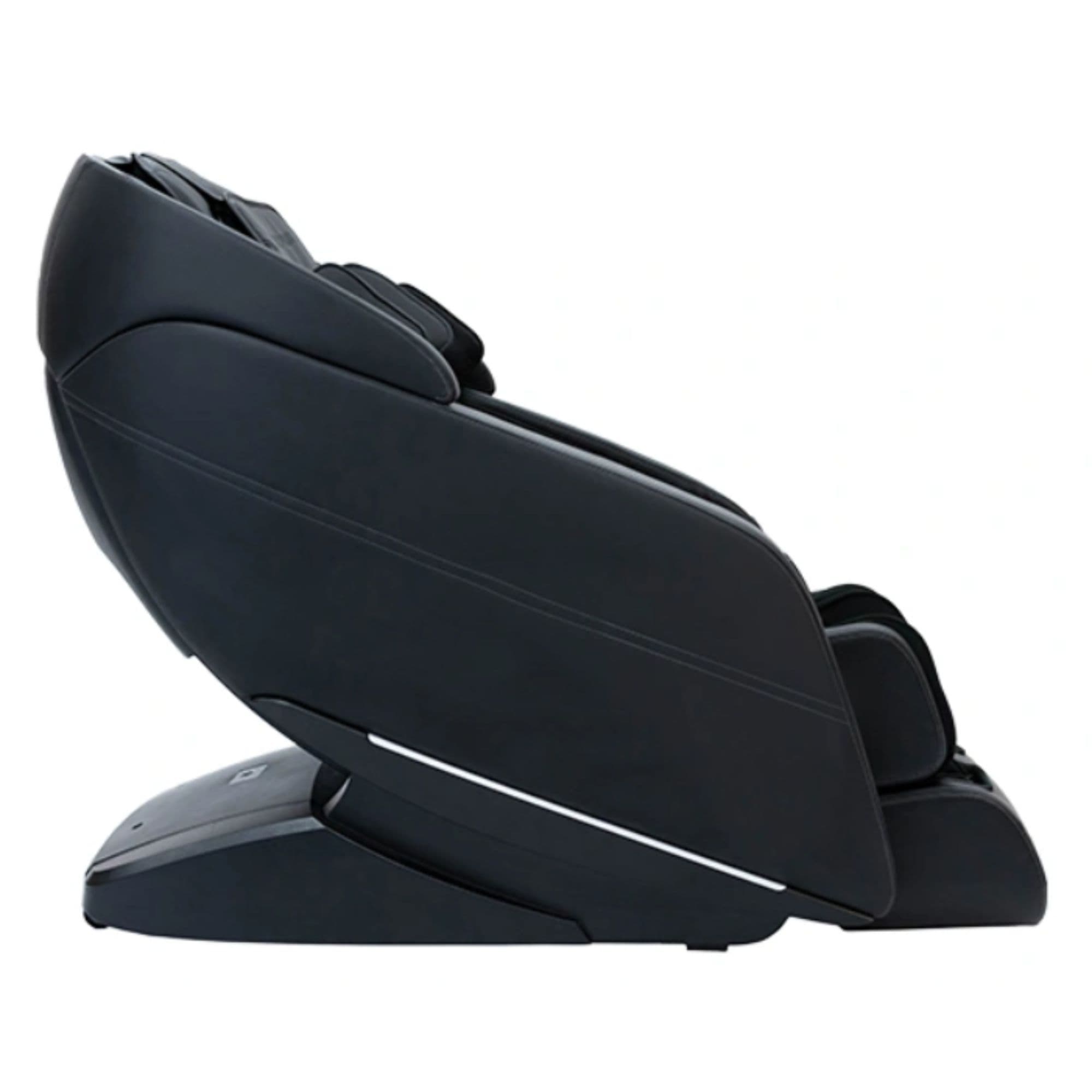 Kyota Yugana M780 4D Massage Chair Black Variant Side View On White Background