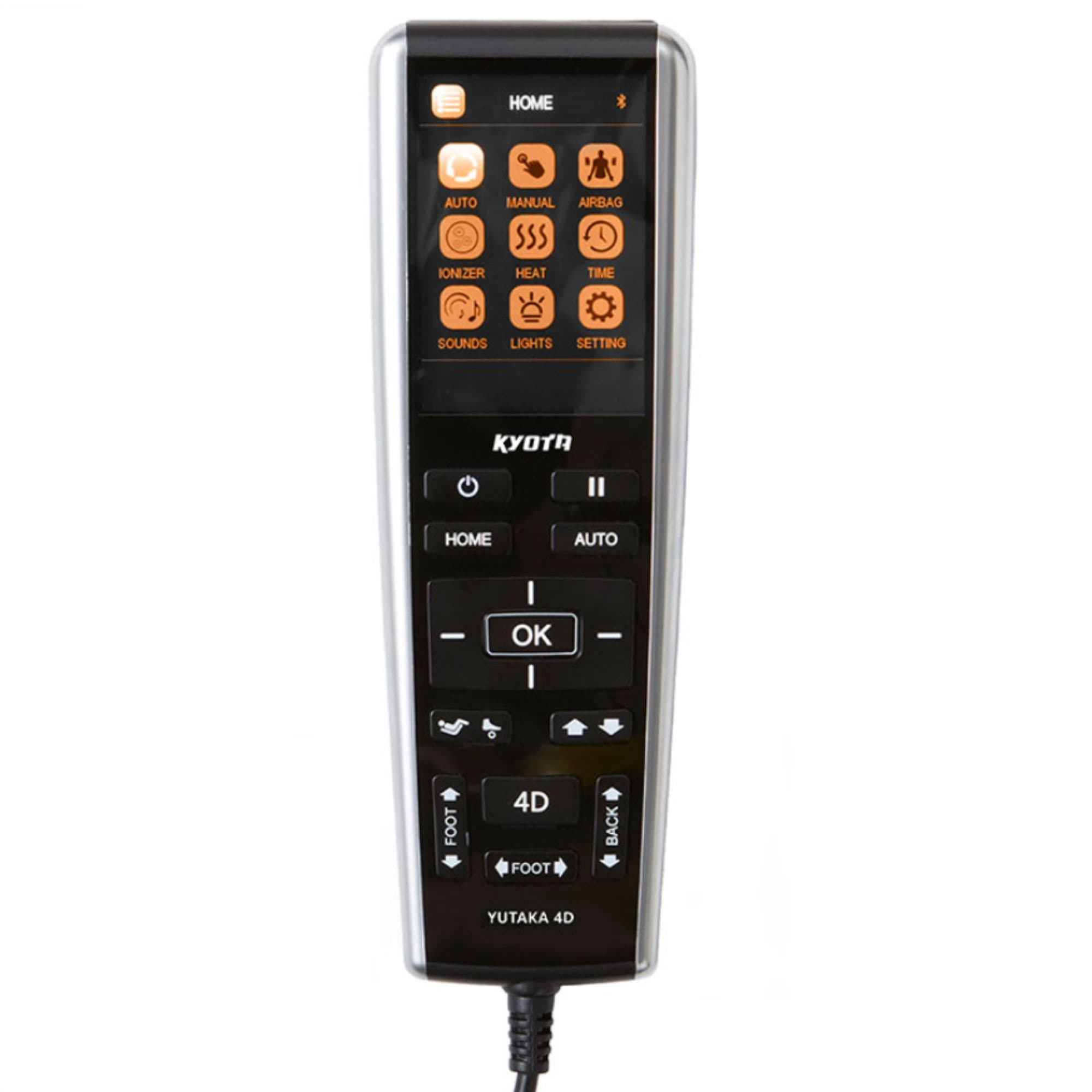 Kyota Yutaka M898 4D Chair CPO With Premium Leather-backed Intuitive Remote Control