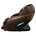 Kyota Yutaka M898 4D Massage Chair Brown Variant Side View On White Background