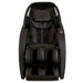 Kyota Yutaka M898 4D Massage Chair Certified Pre-Owned Black Variant Front View On White Background