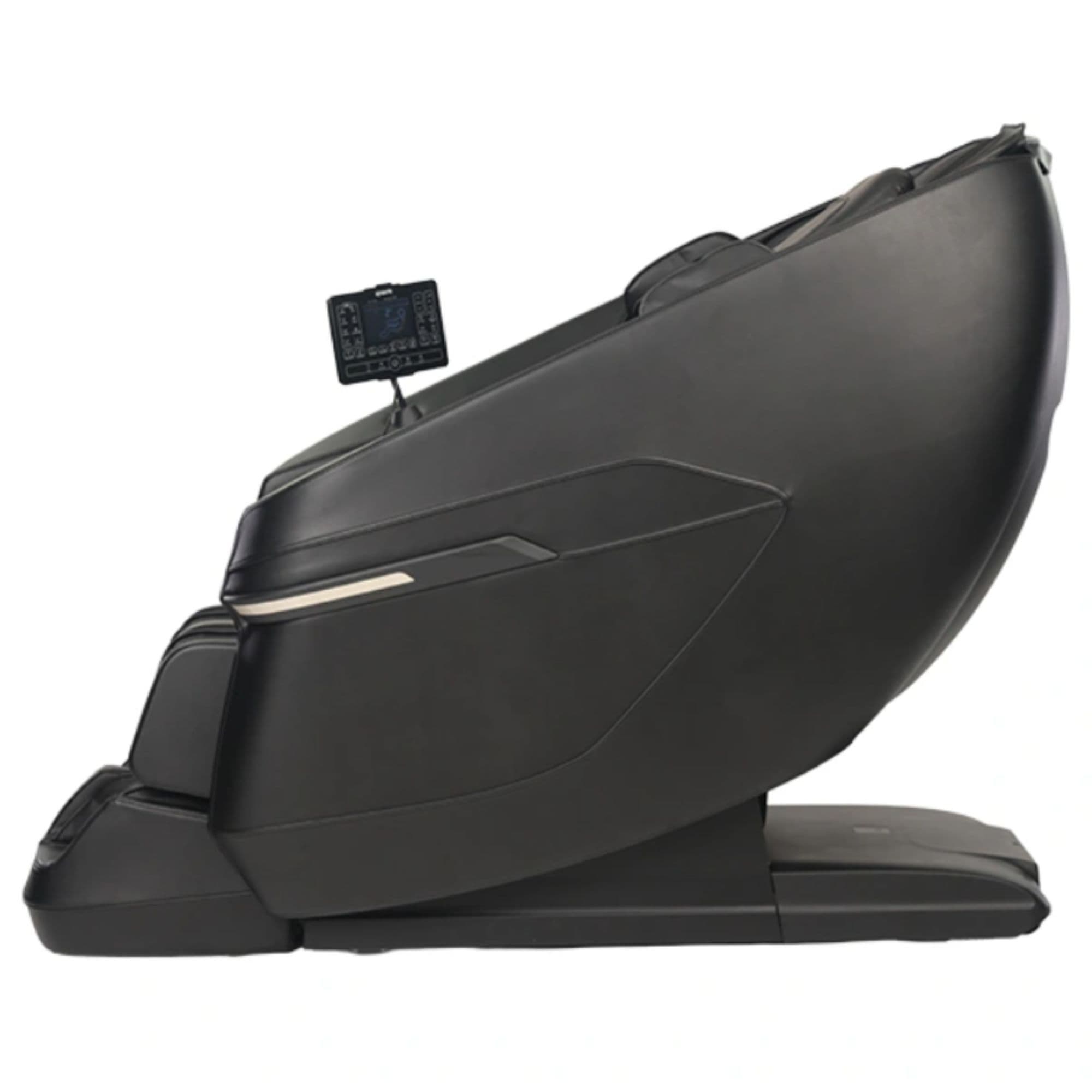 Kyota Zenyu M338 Massage Chair Black Variant Right Side View On White Background