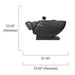 Kyota Zenyu M338 Massage Chair Showing The Complete Measurement
