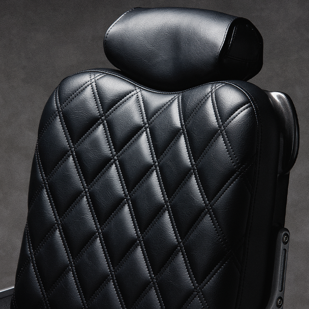 Takara Belmont Legacy Premium Vintage Diamond Barber Chair BB-0100
