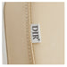 Libra 5-Motors Electric Medical Procedure Chair with Split Legs Close-up View Of Beige Upholstery With Brand Name