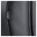 Libra 5-Motors Electric Medical Procedure Chair with Split Legs Close-up View Of Black Upholstery With Brand Name