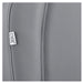 Libra 5-Motors Electric Medical Procedure Chair with Split Legs Close-up View Of Gray Upholstery With Brand Name