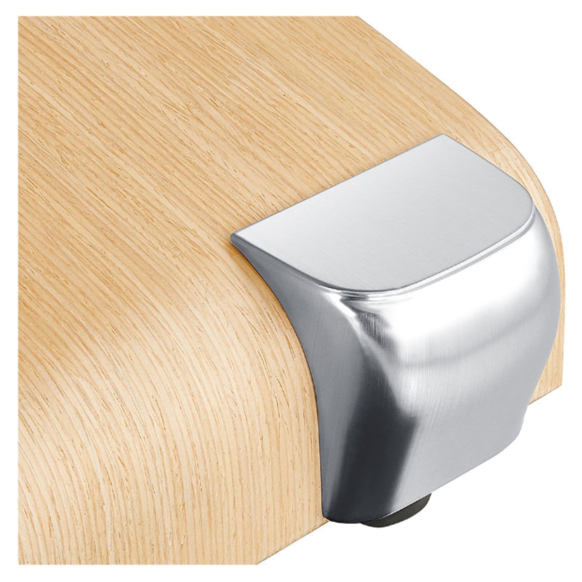 Luxi 4-Motors Medical Spa Treatment Bed Close-Up View Of Base Corner Accent For Beige Color