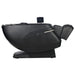 M338 Massage Chair Black Variant Left Side View In Fully Reclined On White Background