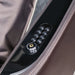 M688 Massage Chair Brown-Gray Variant Close-Up View Of The One-Touch Armrest Controls