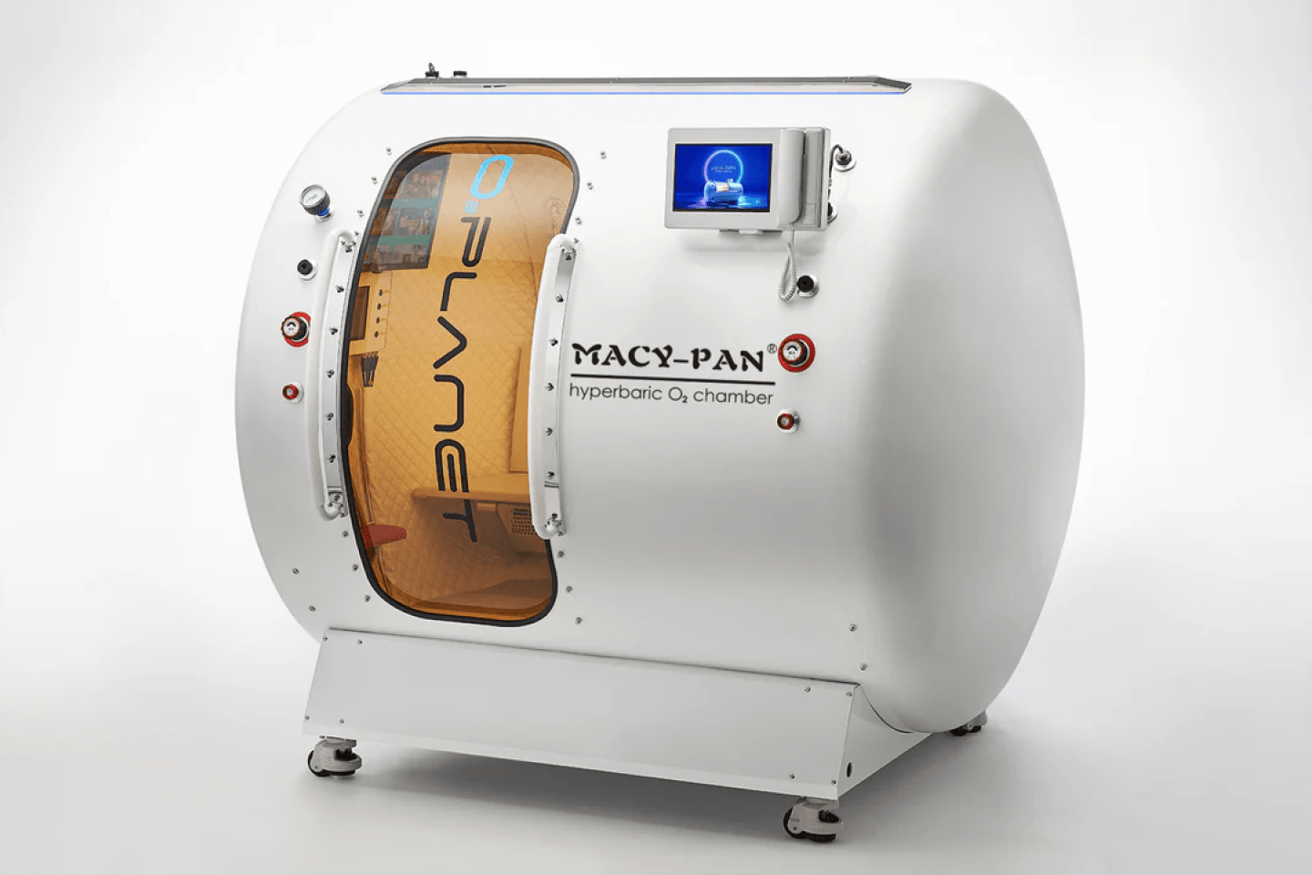 Macy-Pan HE5000 1.5 ATA to 2.0 ATA 5 Person Hard Shell Hyperbaric Chamber