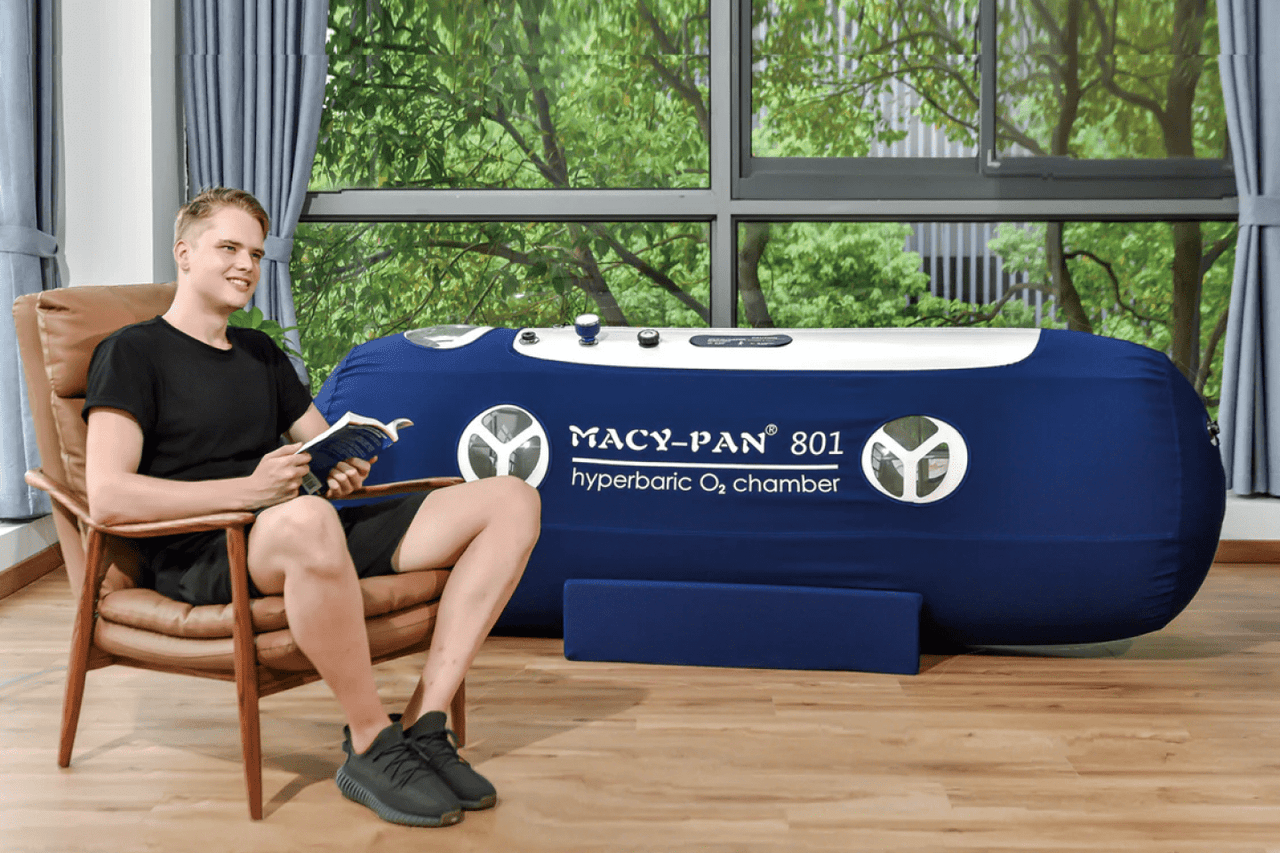 Macy-Pan ST801 1.3 to 1.5 ATA Soft Lying Hyperbaric Chamber