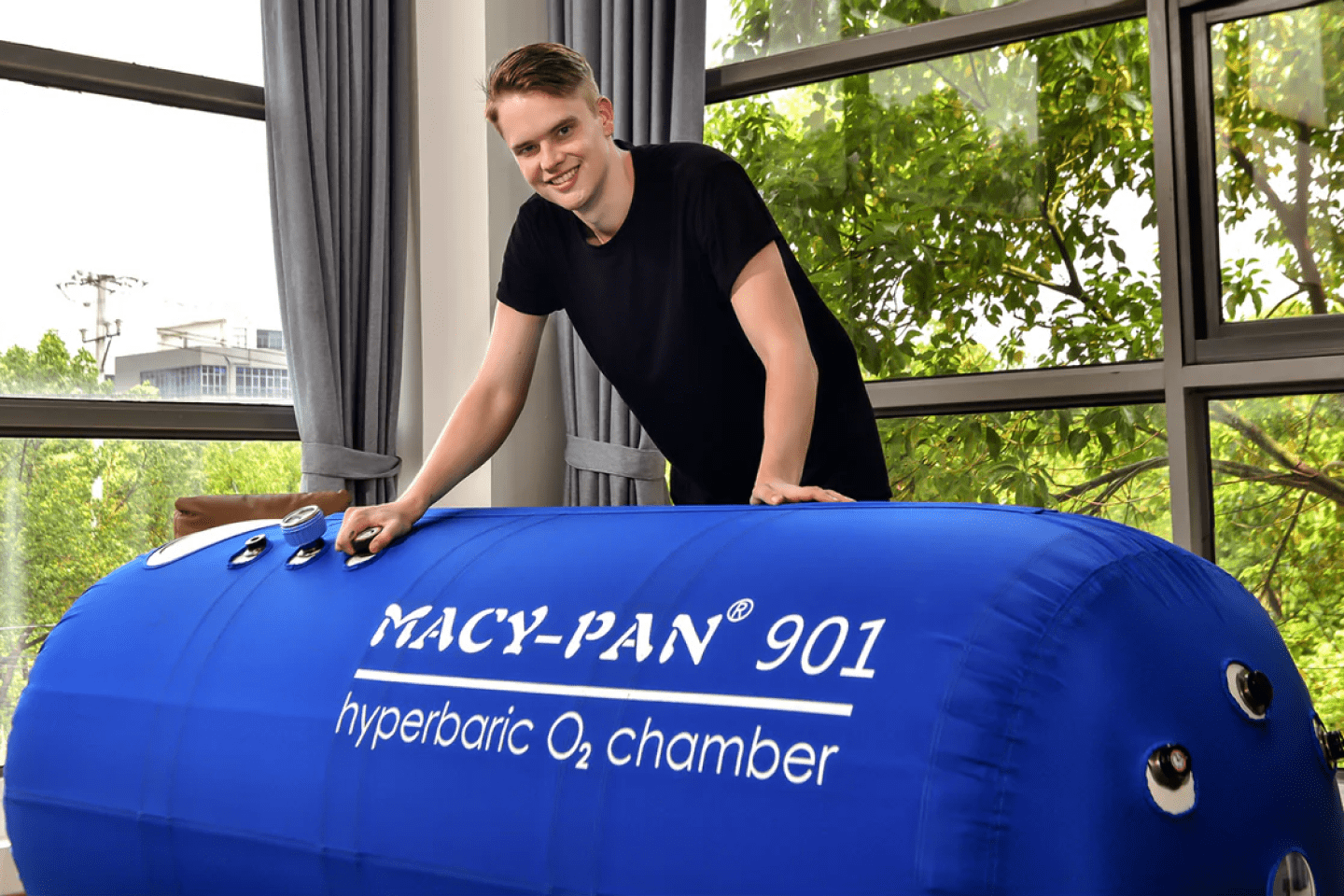 Macy-Pan ST901 1.3 to 1.4 ATA Soft Lying Hyperbaric Chamber
