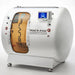 Macy-Pan HE5000 Mini 2.0 ATA Hard Shell Hyperbaric Chamber Right Angle View Of White Color With Door Close