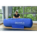 Macy-Pan ST701 1.3 ATA Soft Lying Hyperbaric Chamber Front View With A Boy Leaning And Looking Right By Large Windows Overlooking Greenery