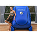 Macy Pan MC4000 Front View Of Blue Color With A Girl Leaning