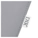 Mar Egeo 2-Motors Electric Medical Spa Treatment Bed Close-Up View Of Gray Upholstery With Brand Name