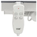 Mar Egeo Dual-Motor Electric Spa Treatment Bed Close-Up View Of Remote Control For Gray Variant