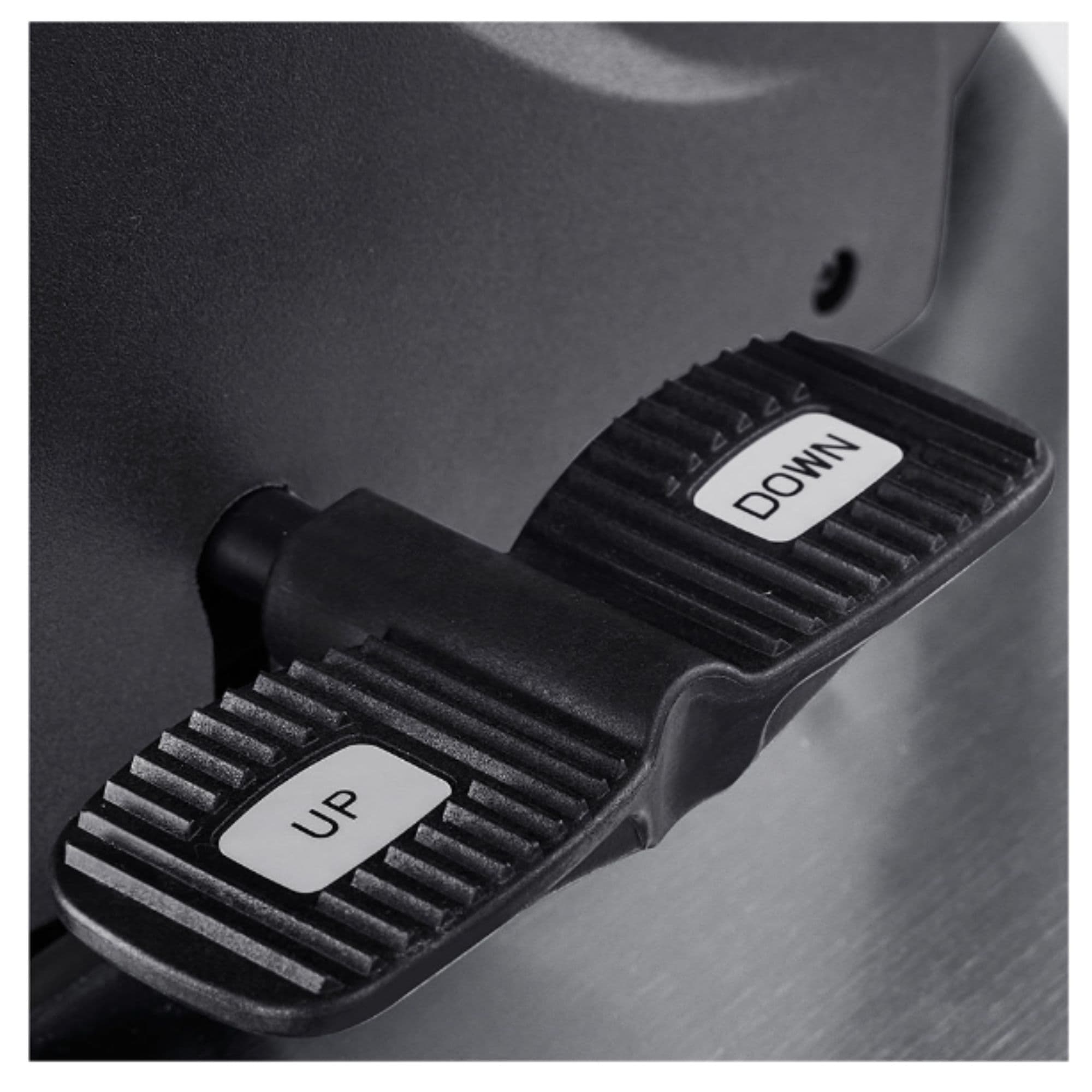 Maximus Reclining Salon Shampoo Bed Close-Up View Of Up And Down Foot Control Pedal