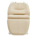 Maximus Spa Salon Reclining Shampoo Bed with Rotating Seat Beige Front View On White Background