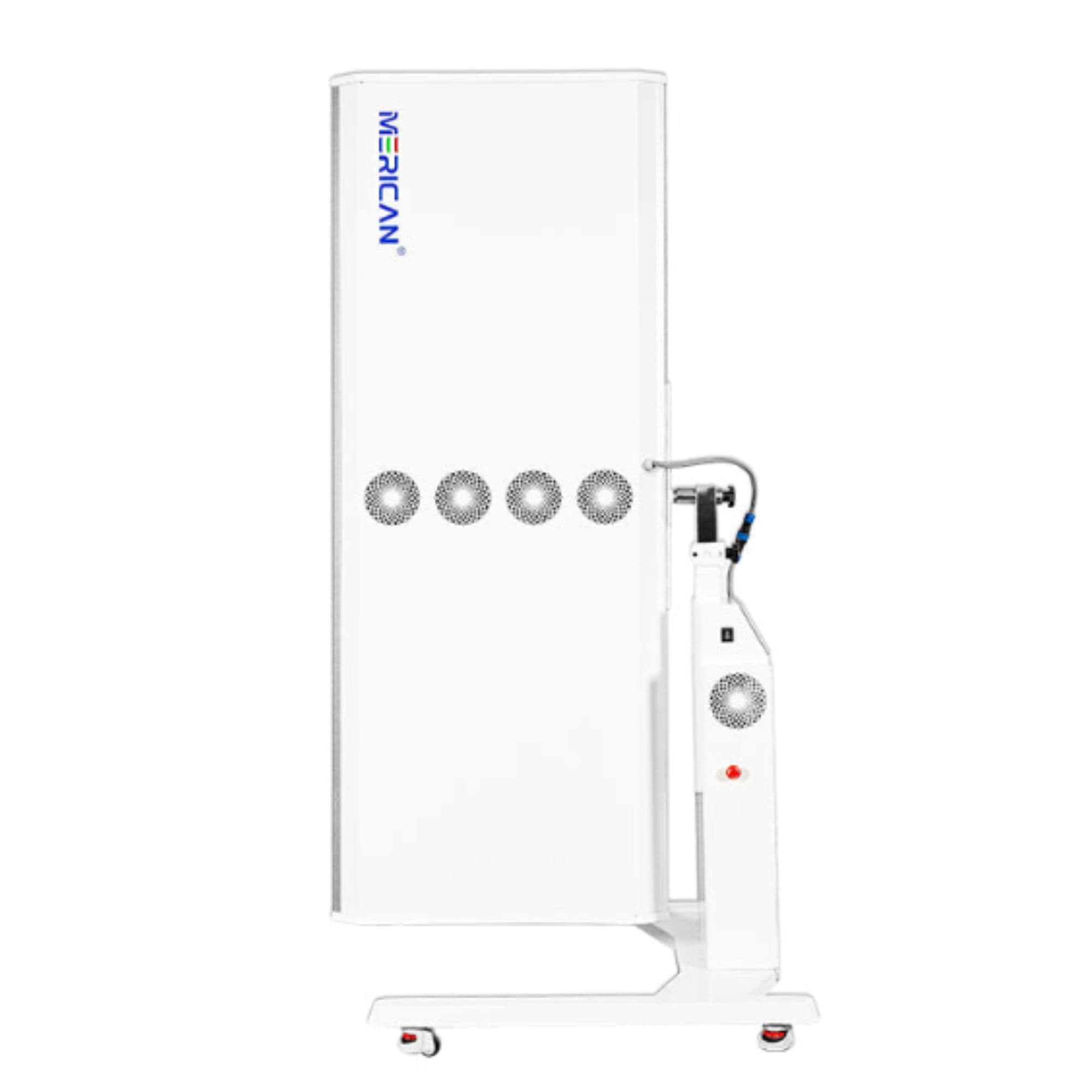 Merican M2N Full Body Red Light Therapy Panel Rear View On White Background