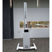 Merican M2N Red Light Therapy Panel Back View Showing Panel Support And Mobile Base On An Indoor Showroom